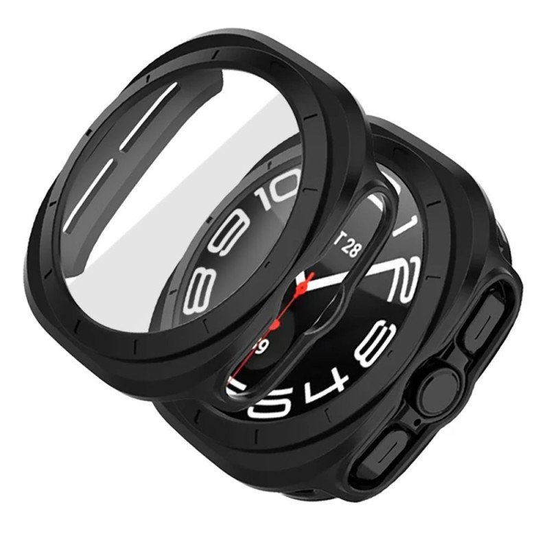 Tech-Protect Defense360 dėklas, skirtas Samsung Galaxy Watch Ultra (47 mm) - juodas
