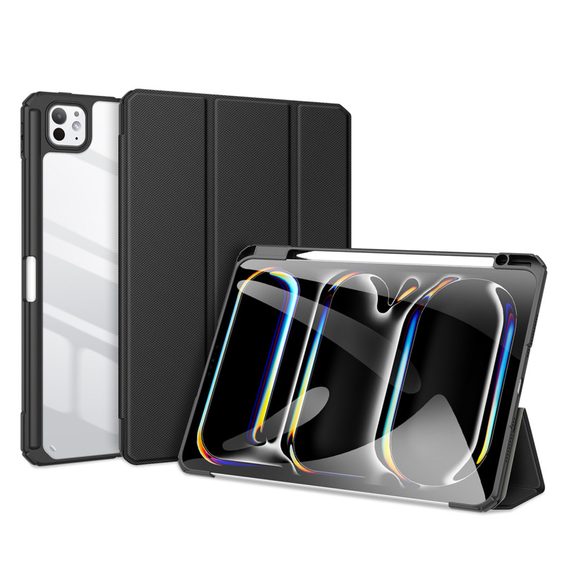 Dux Ducis Toby dėklas su atvartu ir stovu iPad Pro 11" 2024 - juodas