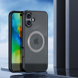 Dux Ducis Aimo Mag dėklas su MagSafe iPhone 16 Plus - juodas