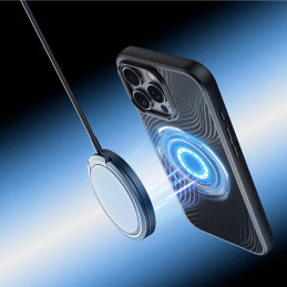 Dux Ducis Aimo Mag dėklas su MagSafe iPhone 16 Pro - juodas