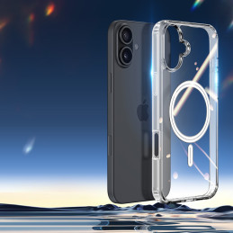 Dux Ducis Clin Mag dėklas su MagSafe iPhone 16 Plus - skaidrus