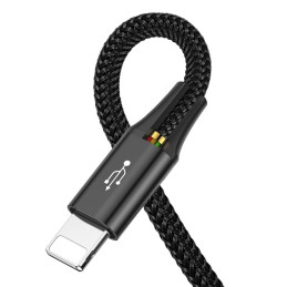 Baseus kabelis USB laidas 4in1 Lightning / 2x USB Type C / micro USB nailono pynėje 3,5A 1,2m juodas (CA1T4-B01)