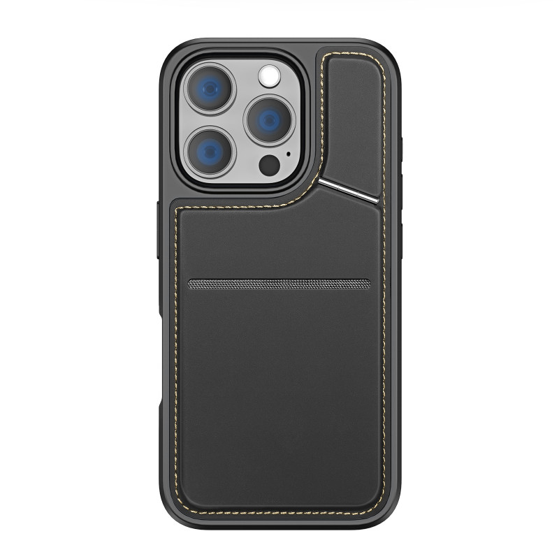 Dux Ducis Rafi II Mag dėklas su MagSafe iPhone 16 Pro - juodas