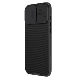 Nillkin CamShield Pro magnetinis dėklas iPhone 16 Pro - juodas
