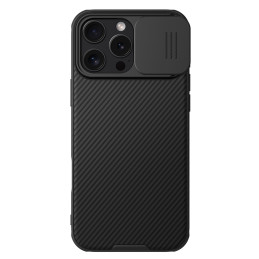 Nillkin CamShield Pro magnetinis dėklas, skirtas iPhone 16 Pro Max – juodas
