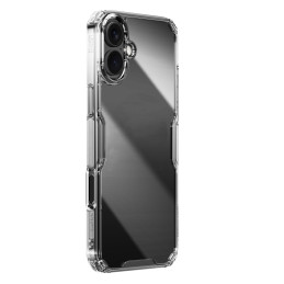 Nillkin Nature Pro dėklas iPhone 16 - skaidrus ir baltas