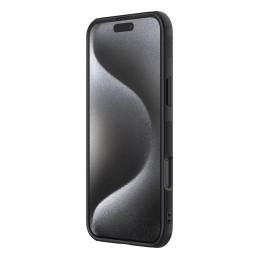 Nillkin Super Frosted Shield Pro dėklas iPhone 16 Pro Max - juodas