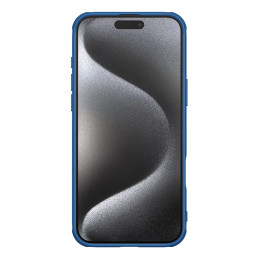 Nillkin Super Frosted Shield Pro dėklas iPhone 16 Pro - mėlynas