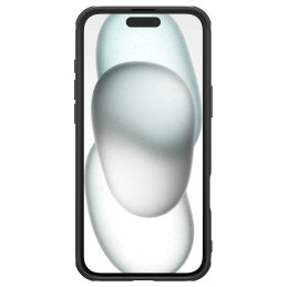 Nillkin Super Frosted Shield Pro magnetinis dėklas iPhone 16 - juodas