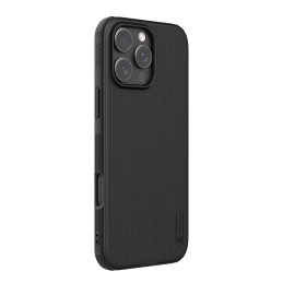 Nillkin Super Frosted Shield Pro magnetinis dėklas, skirtas iPhone 16 Pro Max – juodas