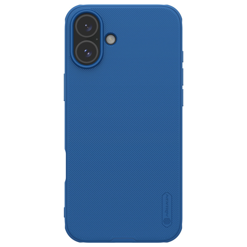 Nillkin Super Frosted Shield Pro dėklas iPhone 16 - mėlynas