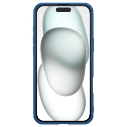 Nillkin Super Frosted Shield Pro dėklas iPhone 16 - mėlynas