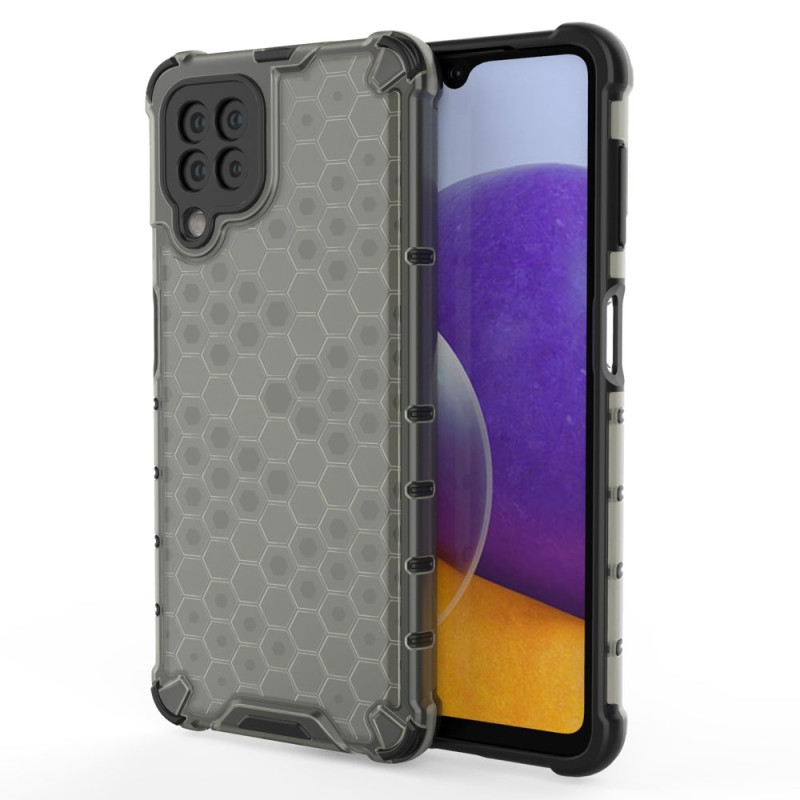Korinis šarvuotas dėklas su gelio rėmeliu, skirtas Samsung Galaxy A22 4G juodas