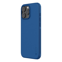 Nillkin Super Frosted Shield Pro magnetinis dėklas, skirtas iPhone 16 Pro – mėlynas
