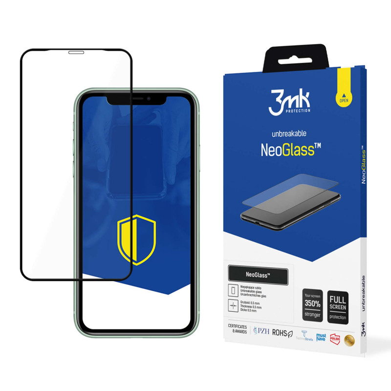 3mk NeoGlass™ kompozitinis stiklas, skirtas iPhone 11