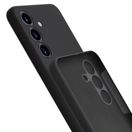 3mk silikoninis dėklas, skirtas Samsung Galaxy A34 5G - juodas