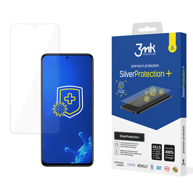 Antibakterinė apsauginė plėvelė 3mk SilverProtection+ skirta Xiaomi Redmi Note 11S / 11 4G