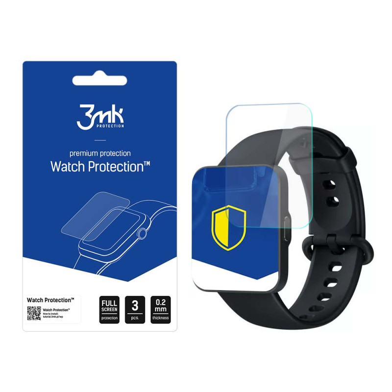 3mk Watch Protection ARC apsauginė plėvelė skirta Xiaomi Redmi Watch 3 Active