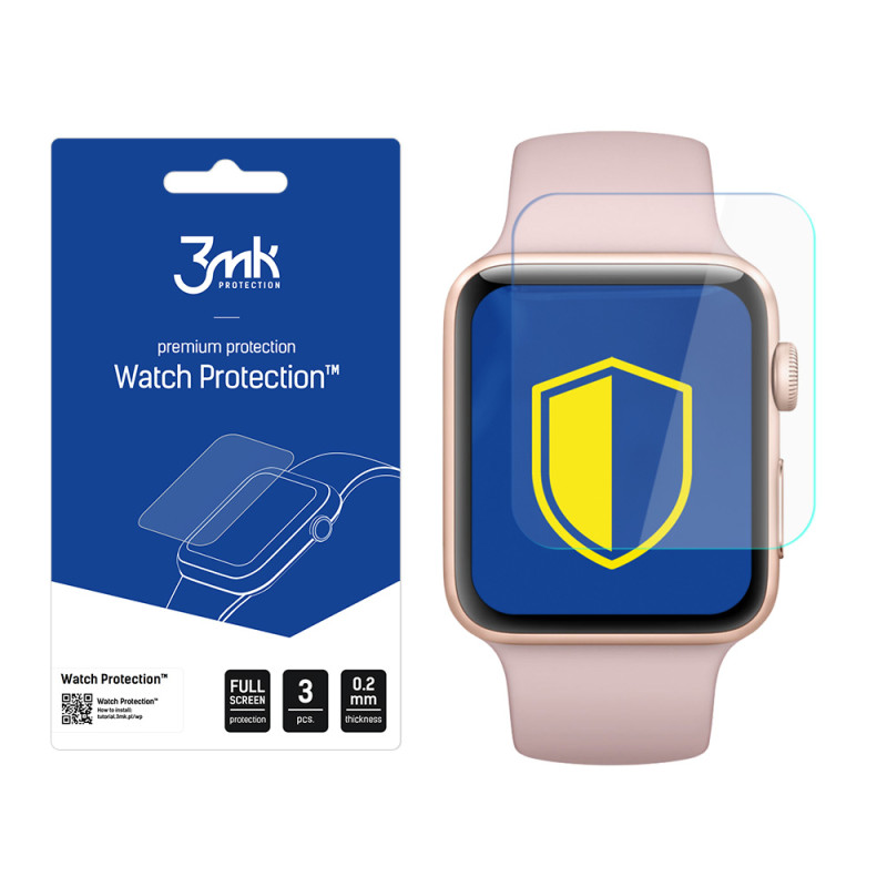 3mk Watch Protection™ v. ARC+ apsauginė folija, skirta Apple Watch 3 38 mm