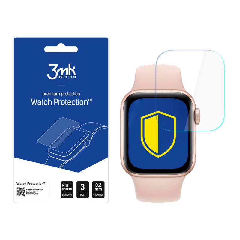 3mk Watch Protection ARC apsauginė folija skirta Apple Watch 4 44mm