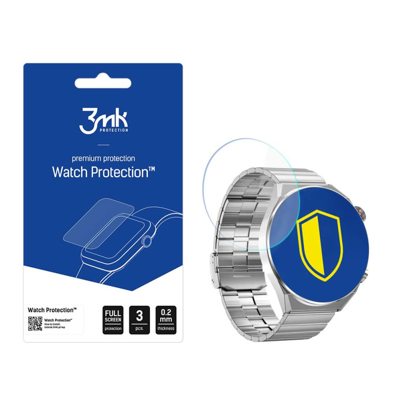 3mk Watch Protection™ v. FlexibleGlass hibridinis stiklas ant Rubicon RNCE99