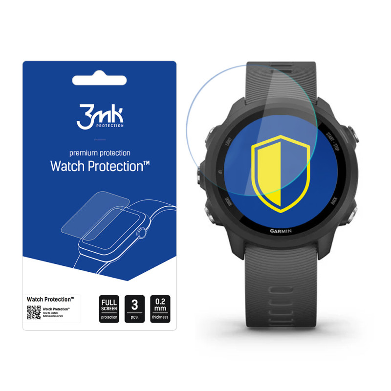 3mk Watch Protection™ v. FlexibleGlass hibridinis stiklas Garmin Forerunner 245