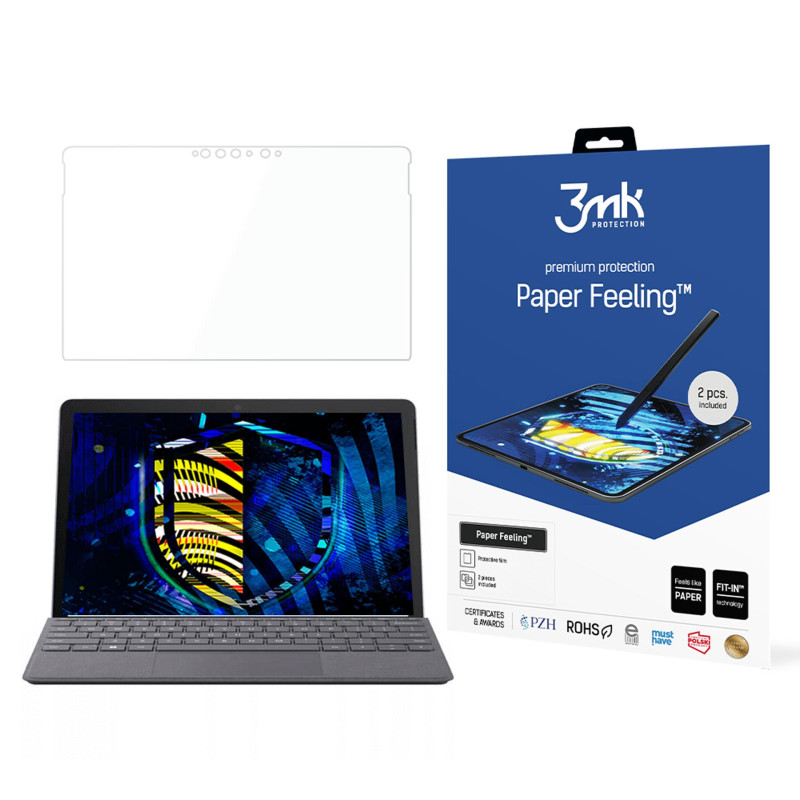 3mk Paper Feeling™ matinė folija, skirta Microsoft Surface Go 3 / Go 4