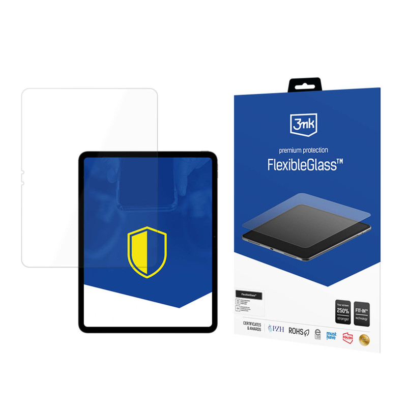 3mk FlexibleGlass grūdintas stiklas, skirtas 7-osios kartos 13 colių iPad Pro (2024 m.)