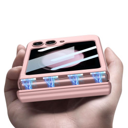 Tech-Protect Icon Magnetinis dėklas, skirtas Samsung Galaxy Z Flip 5 - juodas