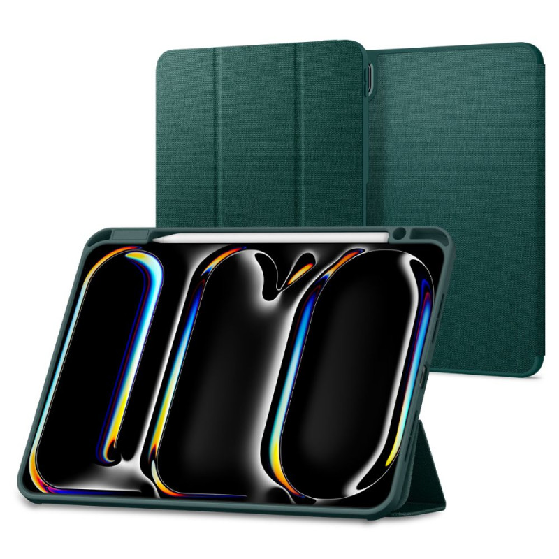 Spigen Urban Fit dėklas iPad Pro 11" 2024 - žalias