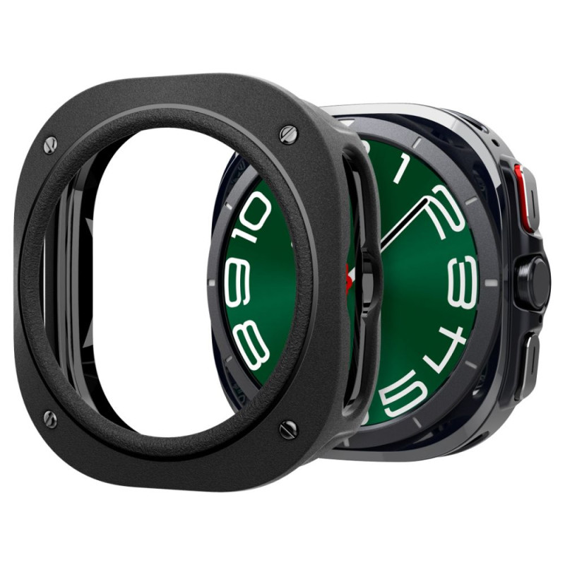 Caseology Vault dėklas, skirtas Samsung Galaxy Watch Ultra (47 mm) - matinė juoda