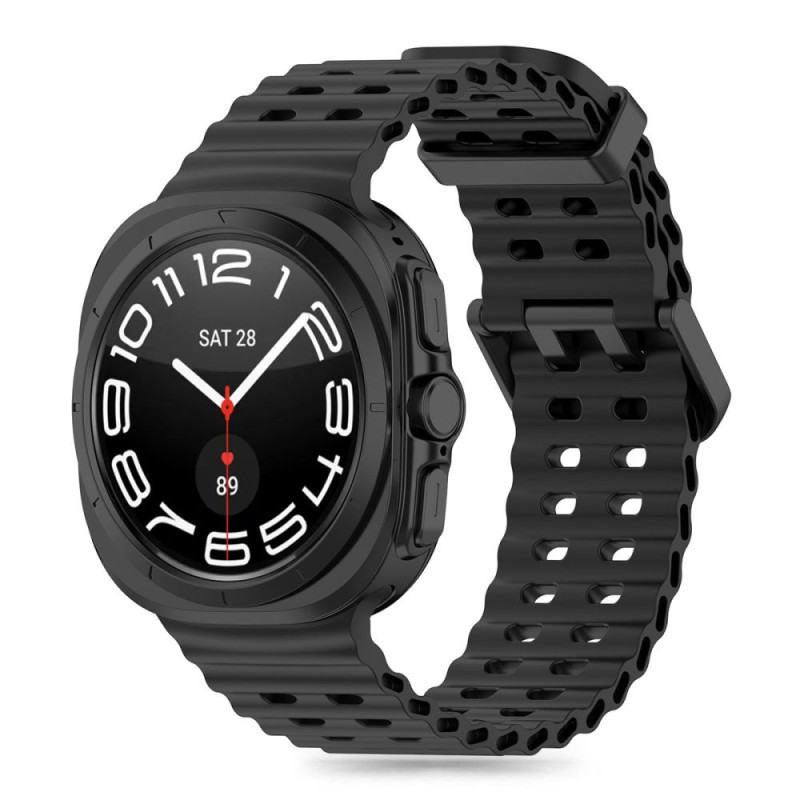 Tech-Protect IconBand Pro dirželis, skirtas Samsung Galaxy Watch Ultra (47 mm) - juodas