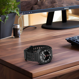 Tech-Protect IconBand Pro dirželis, skirtas Samsung Galaxy Watch Ultra (47 mm) - smėlio spalvos