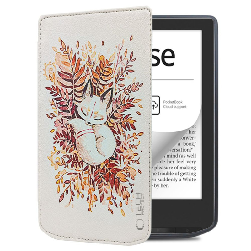 Tech-Protect SmartCase dėklas, skirtas PocketBook Verse / Verse Pro - smėlio spalvos