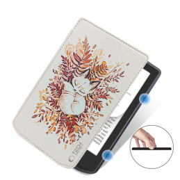 Tech-Protect SmartCase dėklas, skirtas PocketBook Verse / Verse Pro - smėlio spalvos