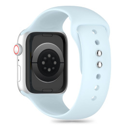 Tech-Protect silikoninis dirželis, skirtas Apple Watch 4/ 5/ 6/ 7/ 8/ 9/ SE (38/ 40/ 41mm) – mėlynas