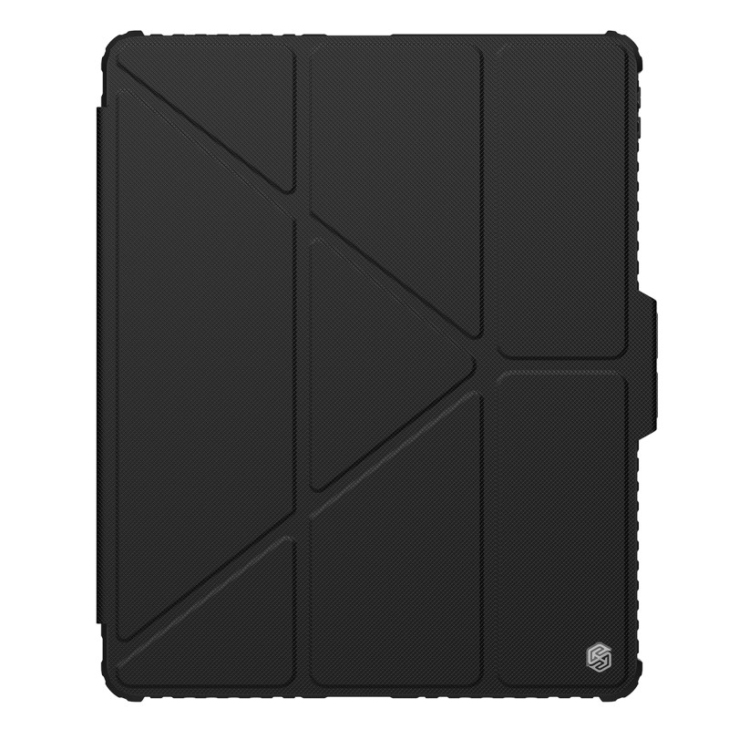 Nillkin Bumper Leather Case Pro, skirtas iPad Air 13" (2024) - juodas