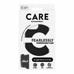 CARE by PanzerGlass Fearlessly madingas dėklas, skirtas iPhone 15 Pro Max – juodas