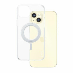 CARE by PanzerGlass Kickstand Case MagSafe iPhone 15 Plus – sidabrinis