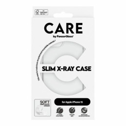 CARE by PanzerGlass Slim X-Ray Case iPhone 15 - skaidrus