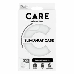 CARE by PanzerGlass Slim X-Ray Case iPhone 15 Pro - skaidrus