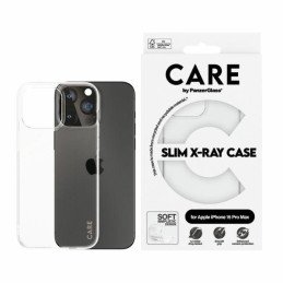 CARE by PanzerGlass plonas rentgeno dėklas, skirtas iPhone 15 Pro Max – skaidrus