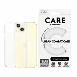 CARE by PanzerGlass Urban Combat Case iPhone 15 Plus - skaidrus