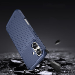 Thunder Case silikoninis dėklas iPhone 16 Plus - mėlynas
