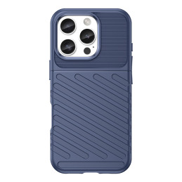 Thunder Case silikoninis dėklas skirtas iPhone 16 Pro Max - mėlynas