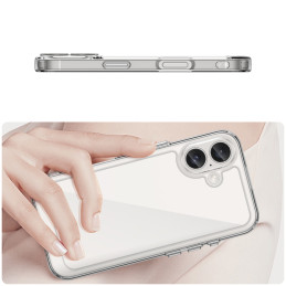 Outer Space Case su gelio rėmeliu iPhone 16 Plus - skaidrus