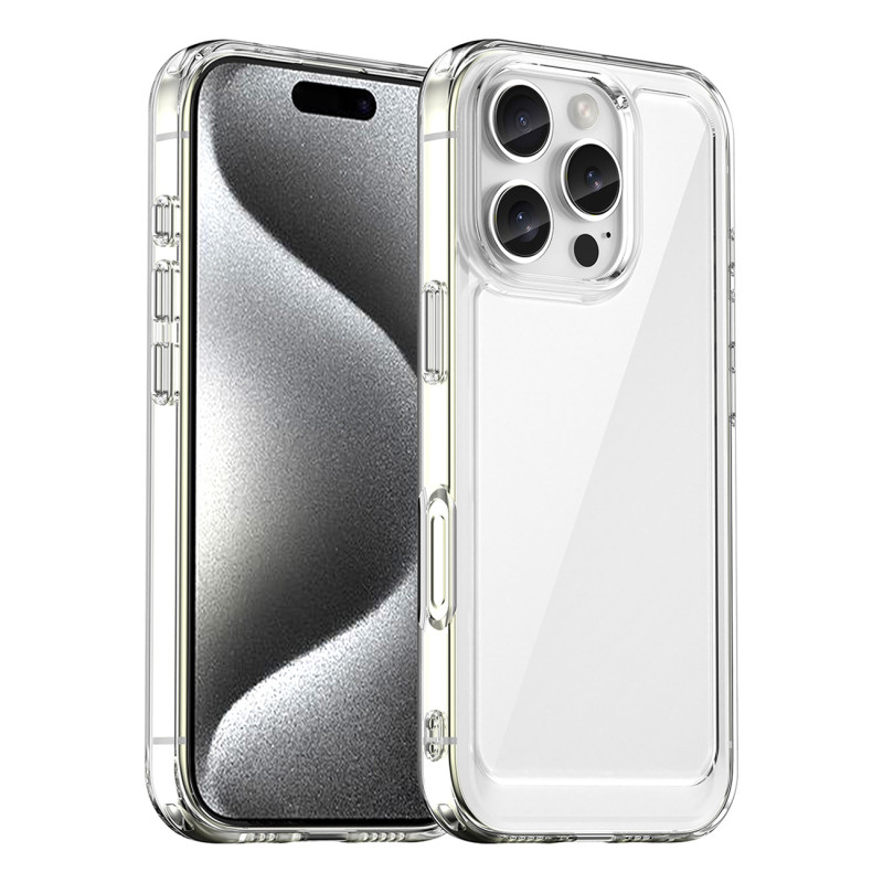 Outer Space Case su gelio rėmeliu iPhone 16 Pro - skaidrus