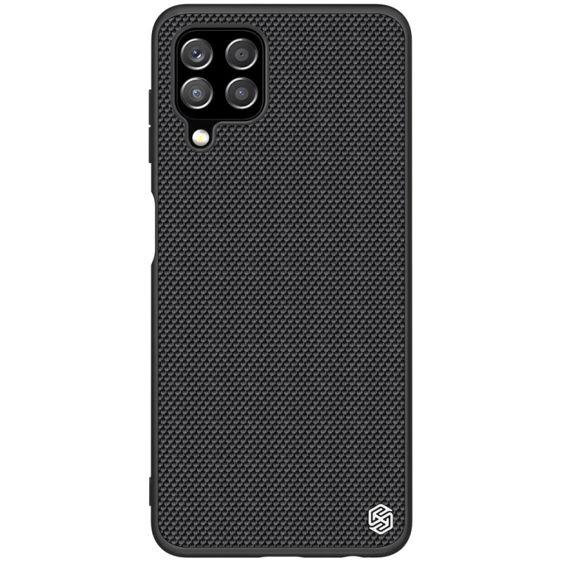 Nillkin Textured Case tvirtas sustiprintas dėklas su gelio rėmeliu ir nailonine nugara, skirtas Samsung Galaxy A22 4G ju...