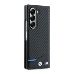 BMW Magsafe Carbon dėklas, skirtas Samsung Galaxy Z Fold 6 - juodas