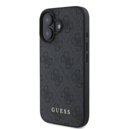 Guess 4G Classic dėklas iPhone 16 - juodas